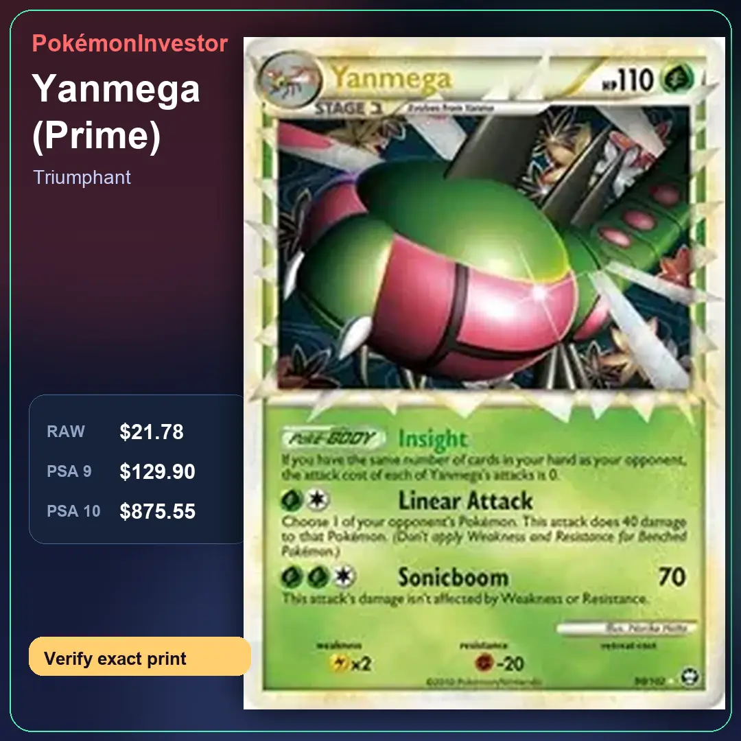 Card research image for Yanmega (Prime)