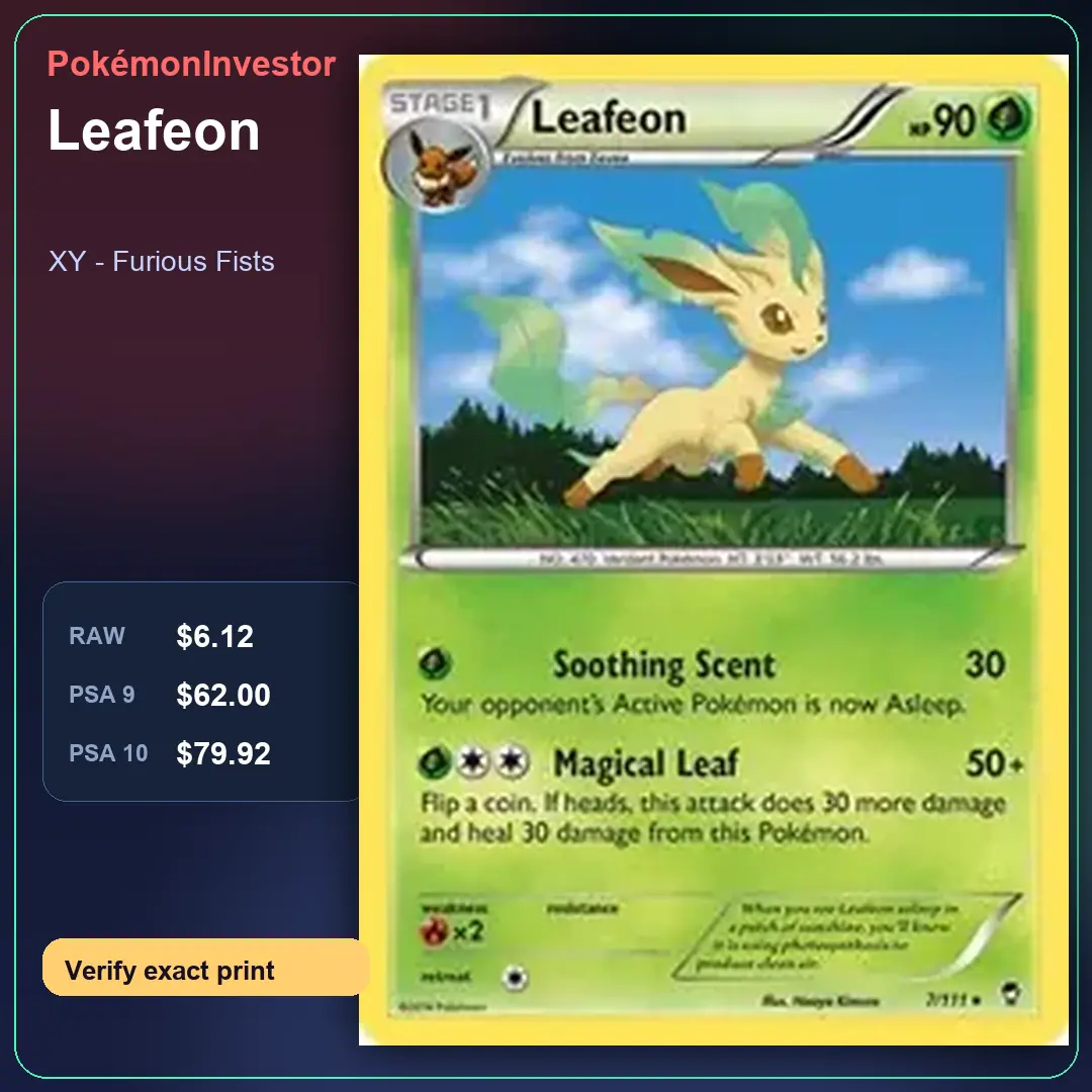 Card research image for Leafeon