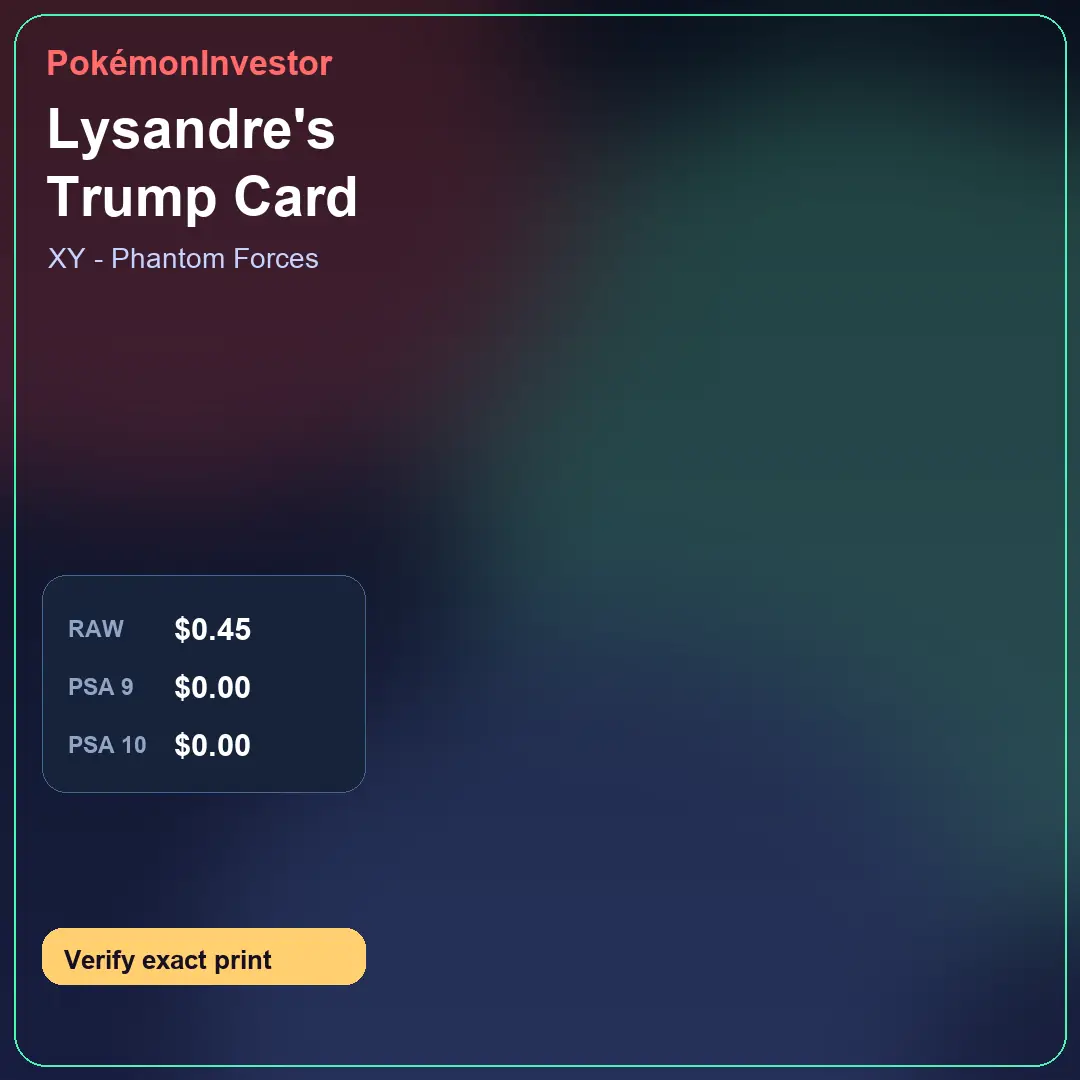 Card research image for Lysandre's Trump Card