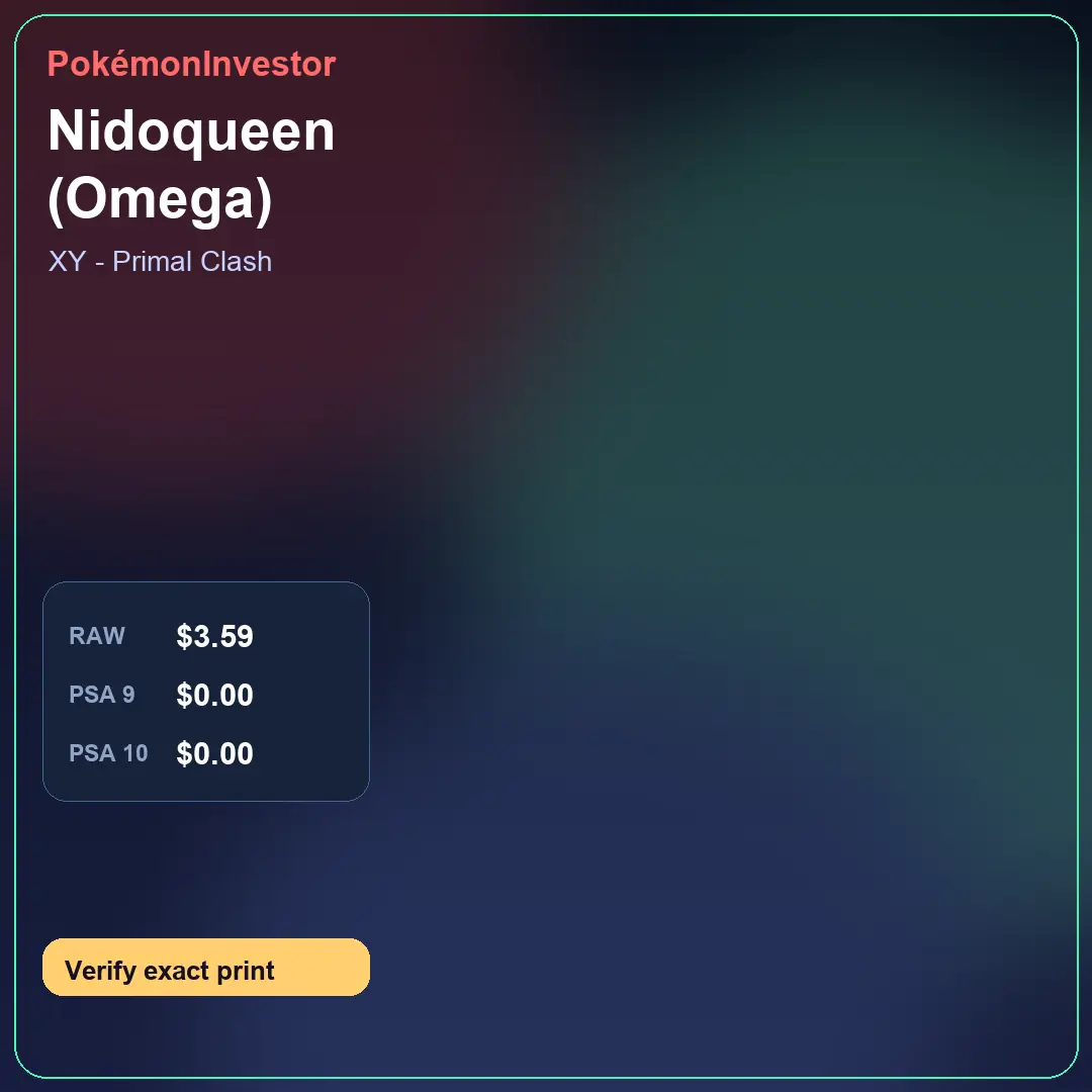 Card research image for Nidoqueen (Omega)