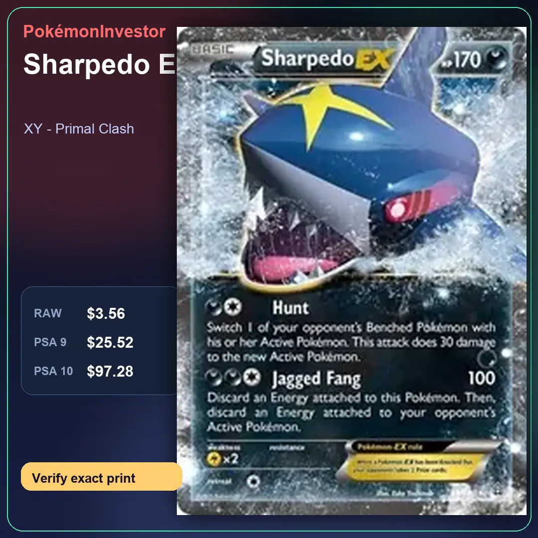 Card research image for Sharpedo EX