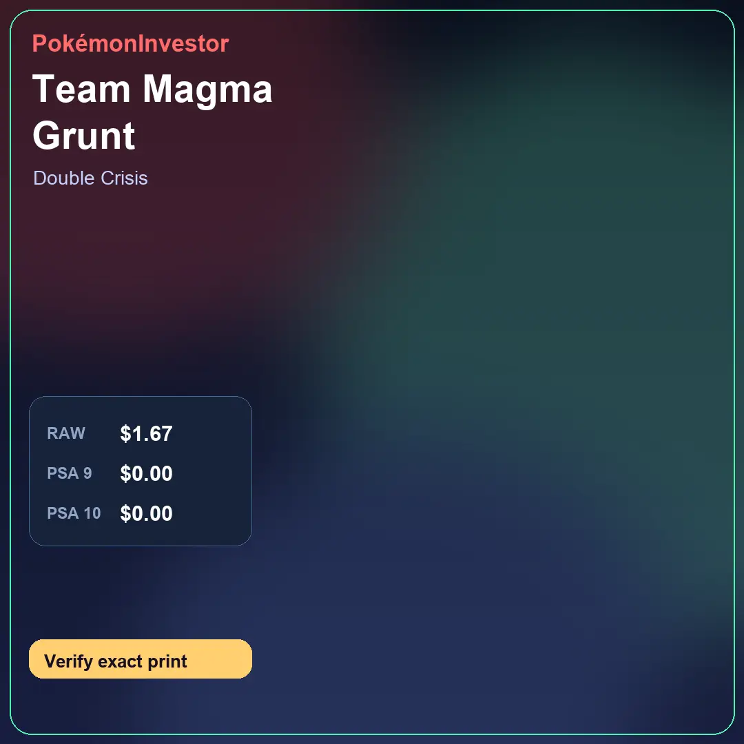 Card research image for Team Magma Grunt