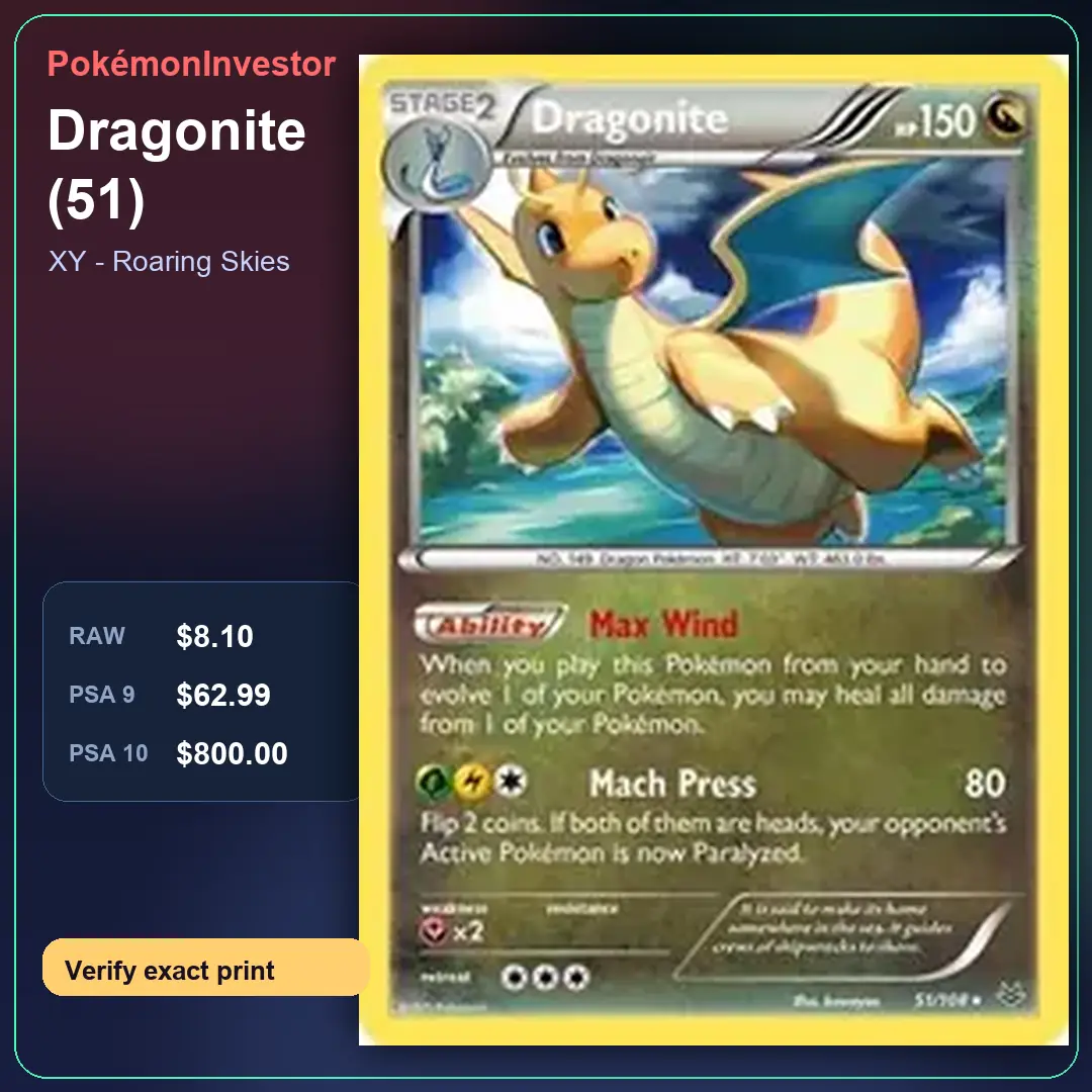 Card research image for Dragonite (51)